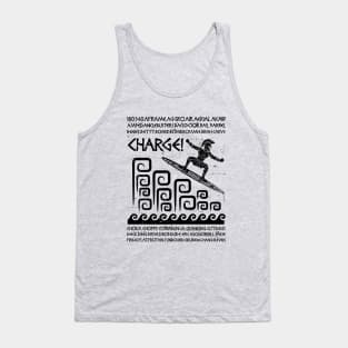 Ancient Surfer Text Tank Top